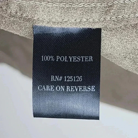 Claridge +King Microsuede Long Sleeve Boyfriend Style Shirt Womens Size L - Picture 7 of 11